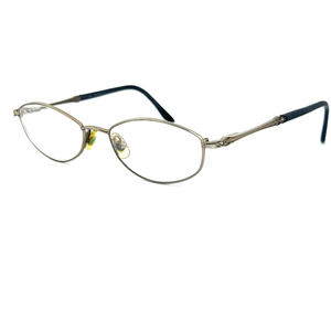 Marchon Eyeglasses Frames TRES JOLIE 112‎ Grey Rectangular 51-17-140 H14568